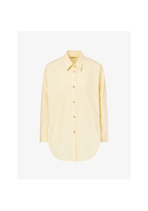 Womens Khaite Goya Oversized Cotton Shirt