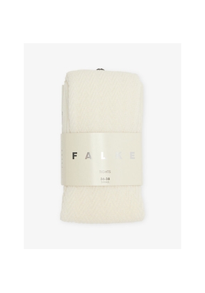 Womens Falke Fable Estate Wool-Blend Tights