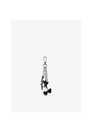 Womens The Kooples Branded Metal Bag Charm
