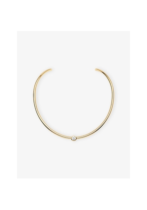 Womens Apm Monaco Eclat 18ct Yellow Gold-Plated and Cubic Zirconia Choker