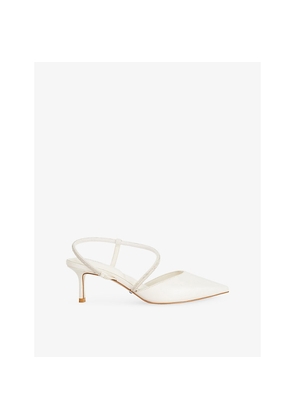 Womens Dune Corsage Leather Courts