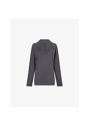 Mens Condition Core Quarter Zip Stretch-Woven Top