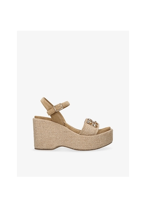 Womens Pedro Garcia Delina Jute Wedge Heeled Sandals