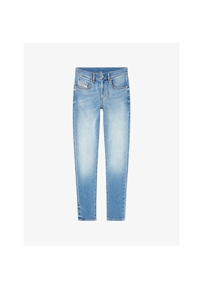 Mens Diesel 2019 D-Strukt 0Adbk Slim-Leg Denim Jeans