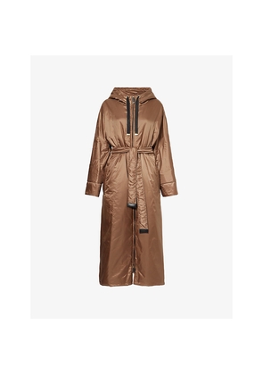 Womens Max Mara Long Padded Parka Jacket