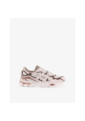 Womens Asics Gel-Nyc Mesh and Suede Trainers