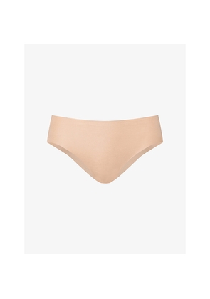 Womens Hanro Invisible High-Rise Stretch-Cotton Briefs