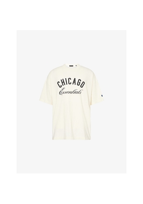 Mens Fear Of God Essentials mlb 90's Sport Chicago White Sox Text-Print Cotton T-Shirt