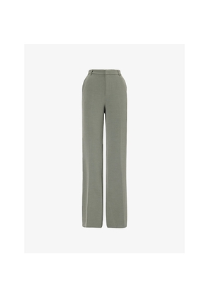Womens Huishan Zhang Bree Straight-Leg Woven Trousers