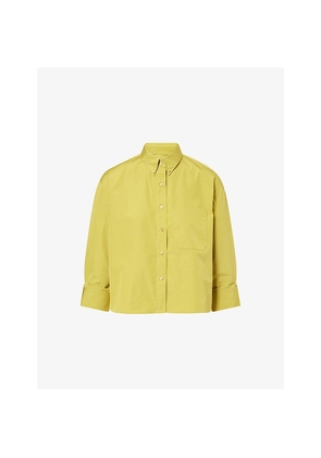 Womens TWP J.D. Button-Down Cotton Shirt