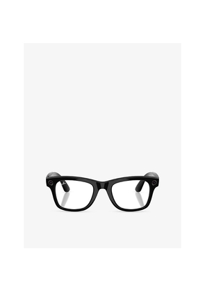 Ray-Ban Meta Rw4012 Wayfarer Square-Frame Injected Meta Ai Glasses