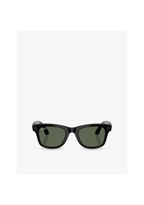 Ray-Ban Meta Rw4012 Wayfarer Square-Frame Injected Meta Ai Glasses