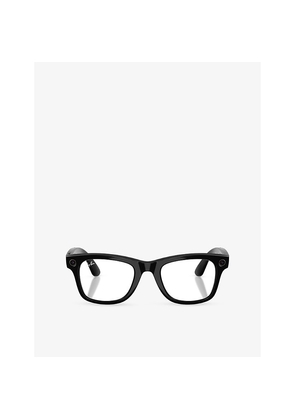 Ray-Ban Meta Rw4012 Wayfarer Square-Frame Injected Meta Ai Glasses