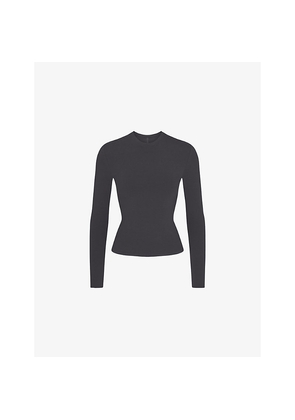 Womens Skims Long-Sleeve Cotton-Jersey T-Shirt