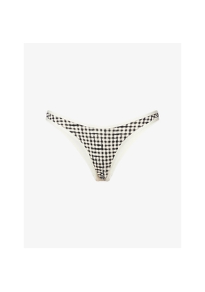 Womens Monday Somerset Gingham Bikini Bottoms