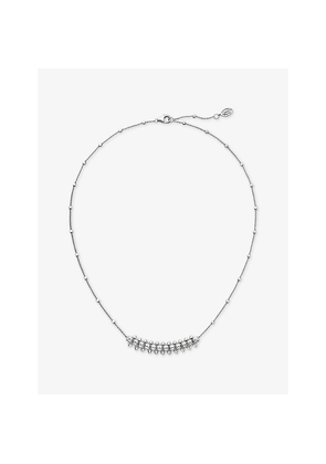 Clash De Cartier Medium 18ct White-Gold Necklace
