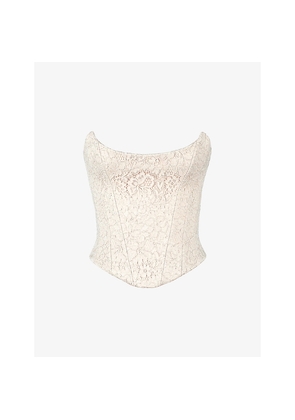 Womens House of CB Larra Strapless Lace Corset Top