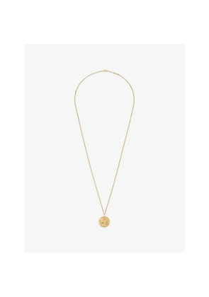 Van Cleef & Arpels Zodiaque Capricorn 18ct Yellow-Gold Medallion