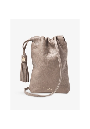 Womens Aspinal Of London Hudson Leather Cross-Body Bag