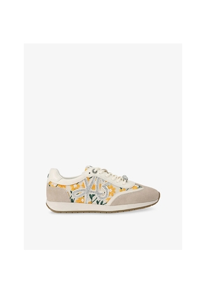 Womens KG Kurt Geiger Lala Mesh and Suede Trainers
