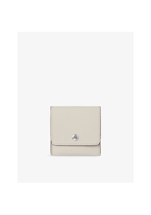 Womens The White Company Textured Leather Jewellery Pouch