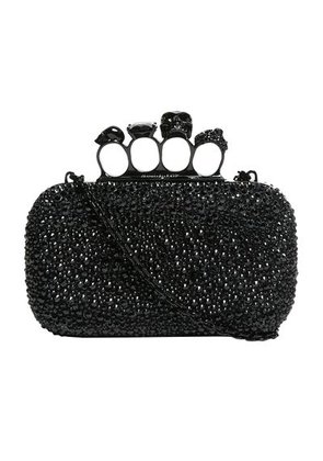 Skull clutch bag