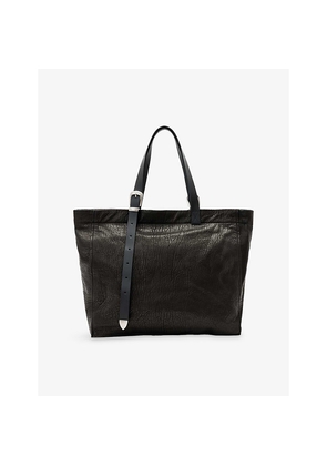 Mens Allsaints Haven Leather Tote Bag