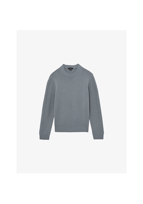 Mens Reiss Beech Knitted Wool-Blend Jumper