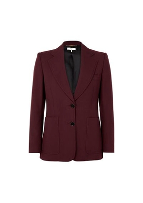 Single-buttoned blazer