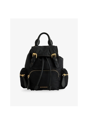 Womens Reselfridges Pre-Loved Burberry Rucksack Medium Woven Backpack