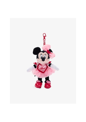 The Disney Store At Selfridges Minnie Mouse Heart Soft Toy Keyring 14cm