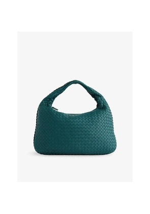 Womens Reselfridges Pre-Loved Bottega Veneta Veneta Small Intrecciato Leather Hobo Bag