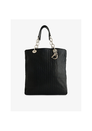 Womens Reselfridges Pre-Loved Dior Lady Dior Large Leather Shopping Tote Bag