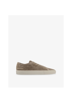 Mens Common Projects Achilles Premium Suede Trainers