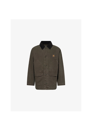 Mens Carhartt WIP Prescott Patch-Pocket Cotton Jacket