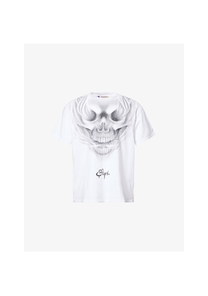 Mens Gallery Dept Graphic-Print Crew-Neck Cotton T-Shirt