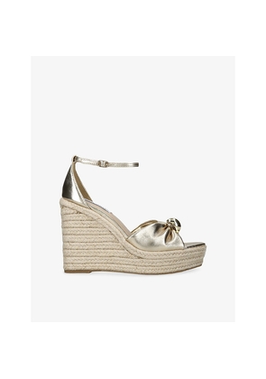 Womens Steve Madden Taliya 977 Leather Wedge Sandals