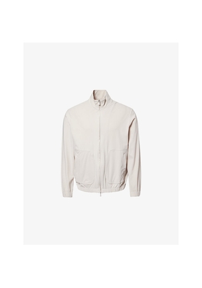Mens Eleventy Tech Stretch Zipped Woven Jacket