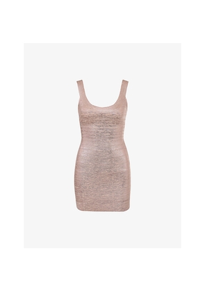 Womens House of CB The OG Bandage Panelled Stretch-Woven Mini Dress