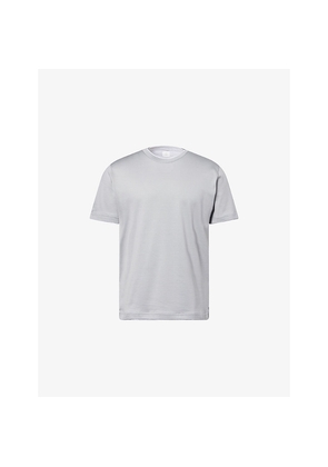 Mens Eleventy Double-Neck Layered Cotton-Jersey T-Shirt