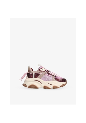 Womens Steve Madden Vault Woven Trainers