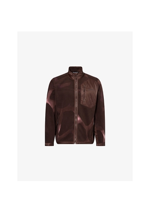 Mens Salomon Chroma Patterned Fleece Jacket