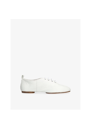 Womens Maison Margiela Tabi Jazz Leather Oxford Shoes