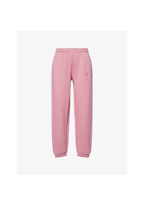 Womens Adanola As Logo-Embroidery Cotton-Jersey Jogging Bottoms