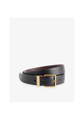 Womens Me And Em Reversible Leather Belt