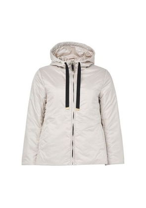 Short hooded parka