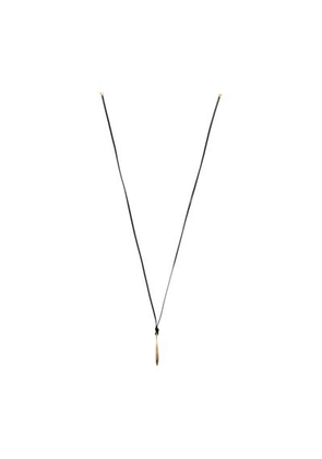 Sardine leather necklace