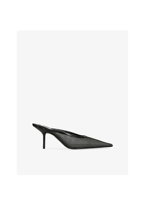 Womens Victoria Beckham Sloan Stiletto 75 Mesh Mules