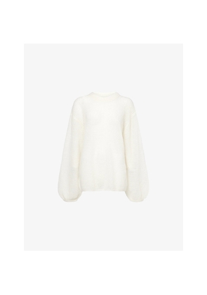 Womens Stylein Nella Sheer Knitted Mohair-Blend Jumper