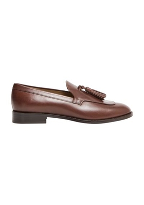 Leather loafers